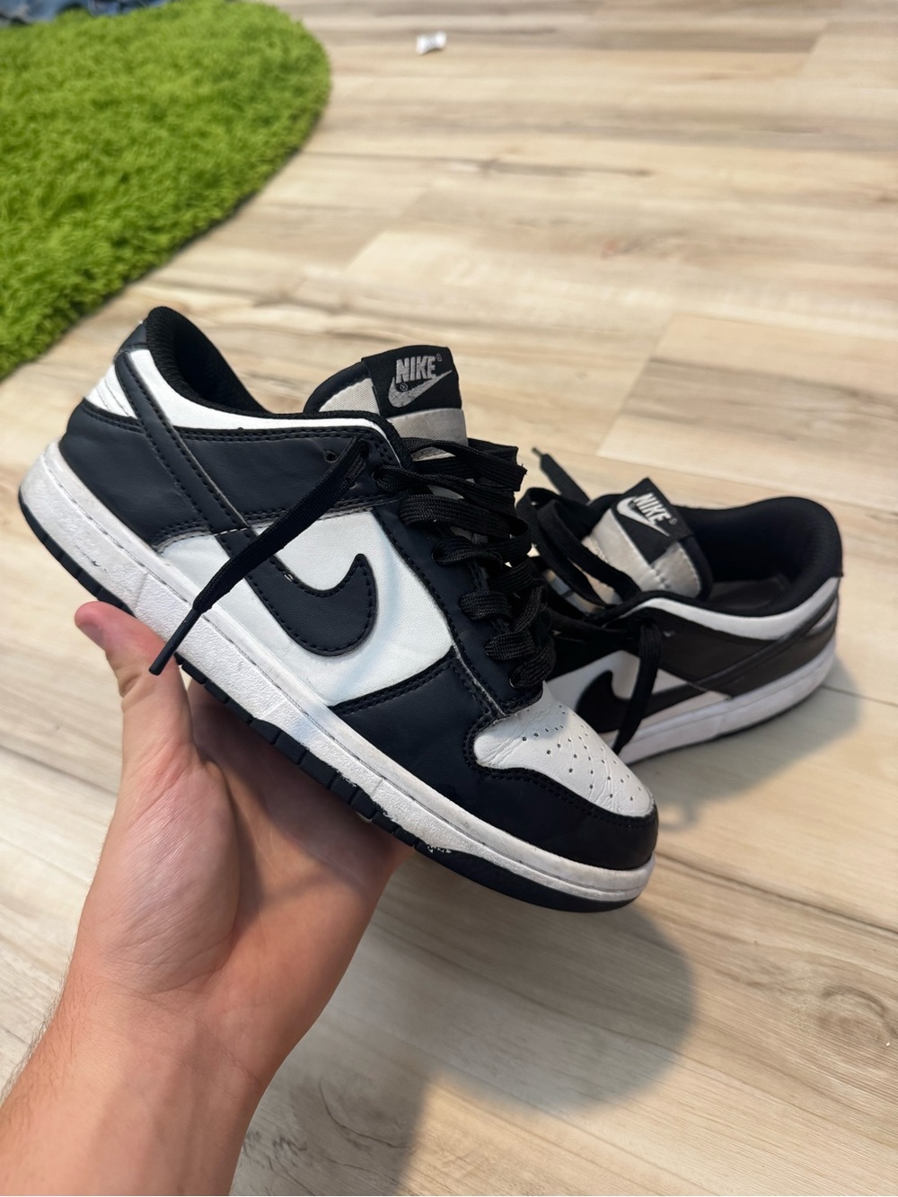 Nike Women’s Black and White Panda Low-Top Sneakers